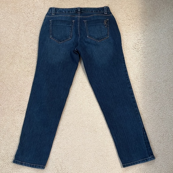 Style & Co Ankle Blue Jeans 2P - Picture 4 of 5